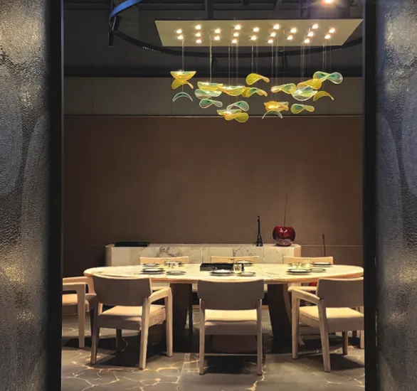 Decorative dining room lighting